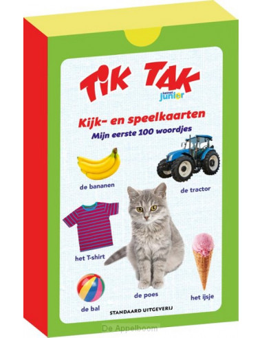 Tik Tak Kijk- en speelkaarten