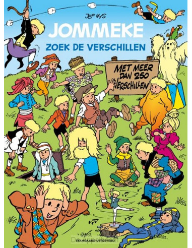 Jommeke Zoek de verschillen