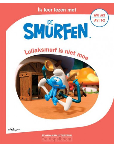 Luilaksmurf is niet moe