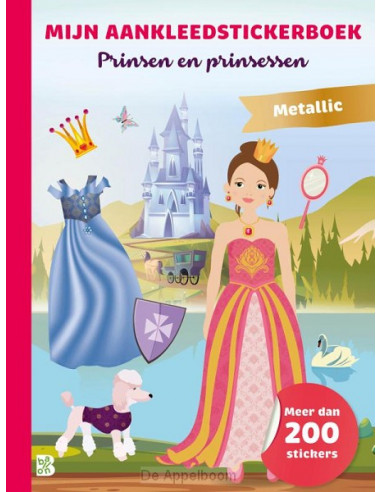 Mijn aankleedstickerboek: Prinsen en pri