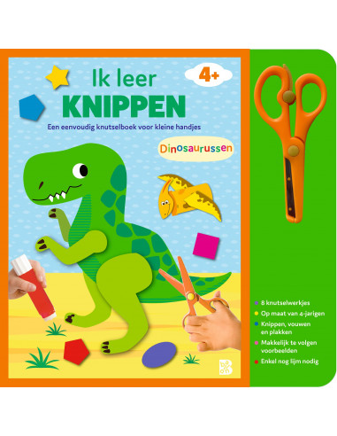 Ik leer knippen Dinosaurussen