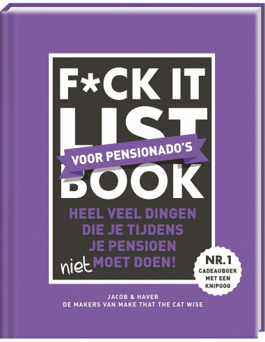 F*ck it list book - Voor pensionado's