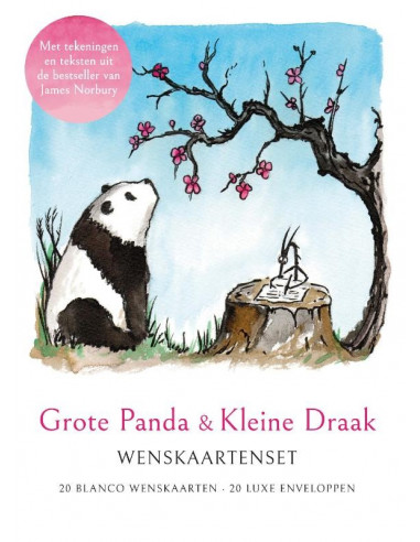 Grote Panda & Kleine Draak - Wenskaarten