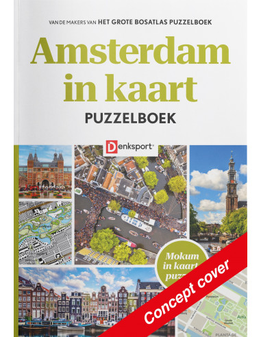 Het Amsterdam in Kaart Puzzelboek