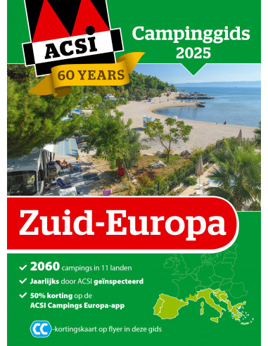 ACSI Campinggids Zuid-Europa 2025