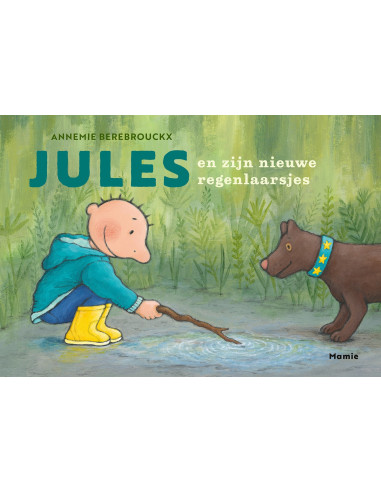 Jules en zijn nieuwe regenlaarsjes