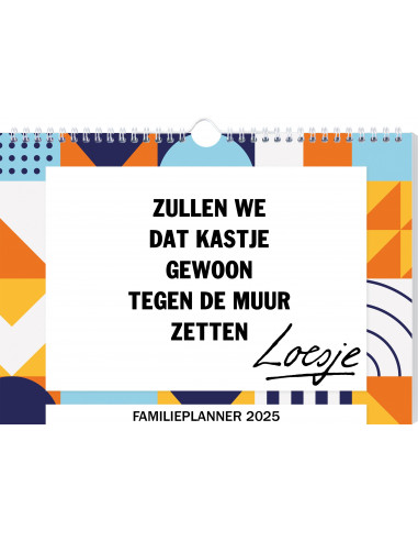 Loesje familieplanner - 2025