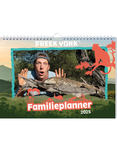 Freek Vonk familieplanner - 2025