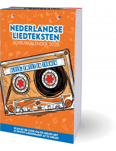 Nederlandse liedteksten scheurkalender -