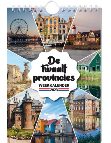 De twaalf provincies weekkalender / 2023