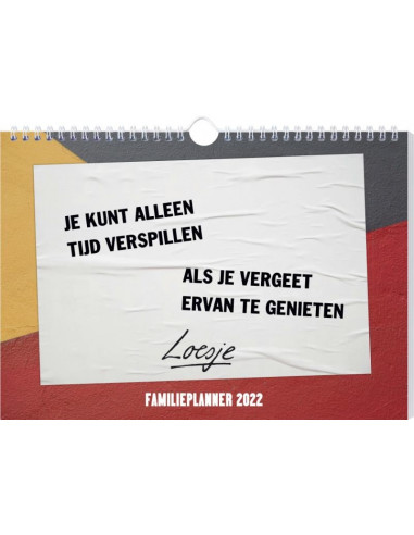 Loesje familieplanner - 2022