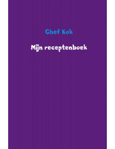 Mijn receptenboek