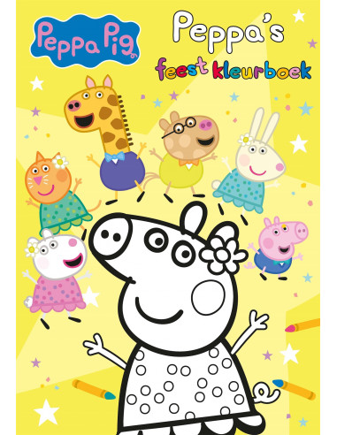 Peppa's feestkleurboek