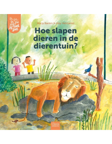 Hoe slapen leeuwen in de dierentuin?