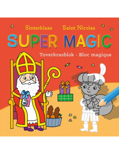 Sinterklaas toverkrasblok / Saint-Nicola