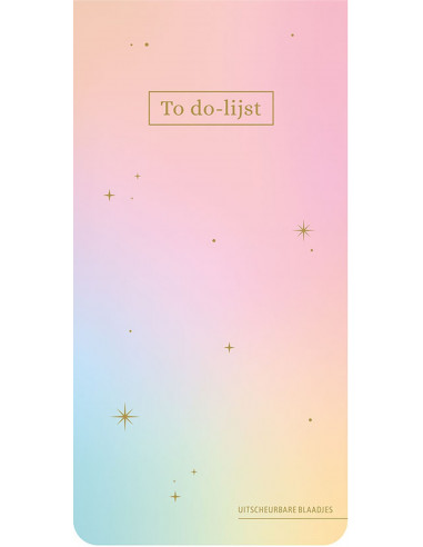 To do-lijst - Pastel Galaxy