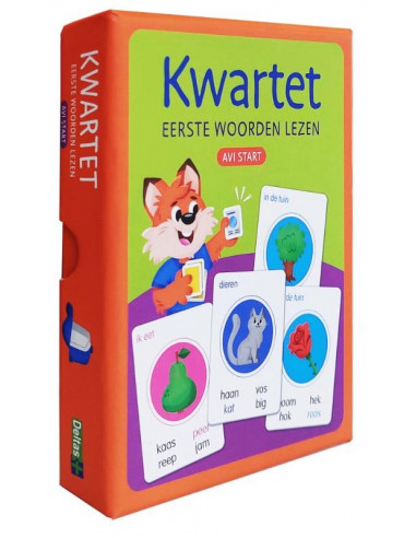 Kwartet - Eerste woorden lezen (AVI star