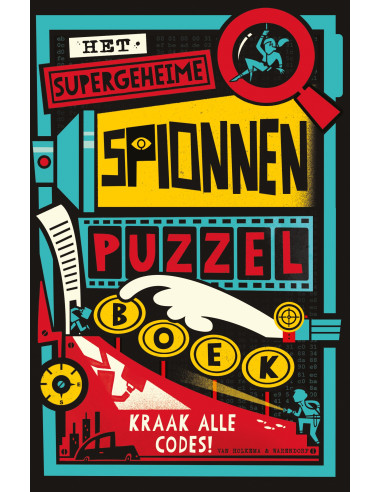 Het supergeheime spionnenpuzzelboek