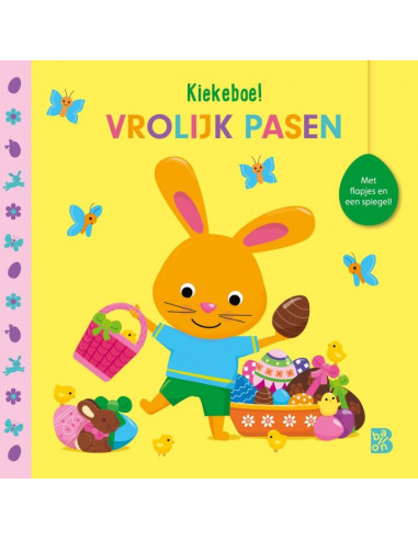 Flappenboek met spiegeltje Pasen