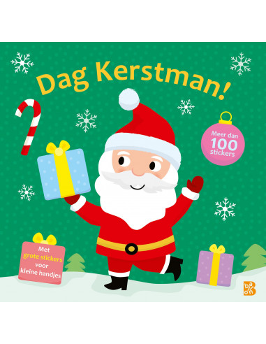 Dag Kerstman: stickerboek voor de kleint