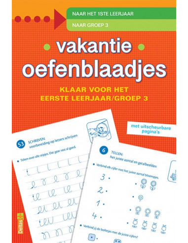 Vakantie oefenblaadjes - Klaar voor het 