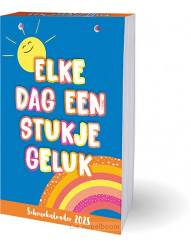 Elke dag een stukje geluk scheurkalender