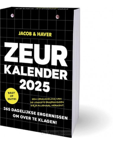 Zeurkalender 2025