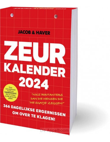 Zeurkalender Jacob & Haver - 2024