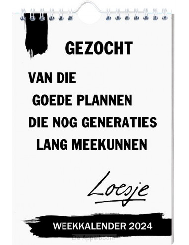 Loesje weekkalender / 2024