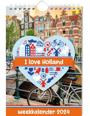 I Love Holland weekkalender / 2024