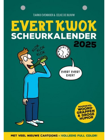 Evert Kwok Scheurkalender 2025