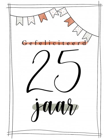 25 jaar