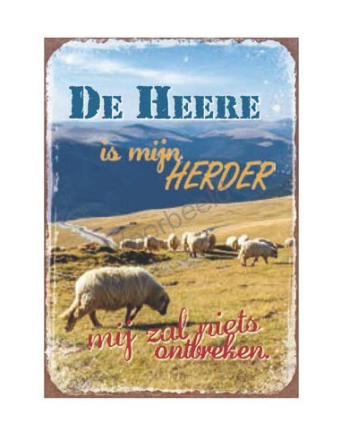 De Heer is mijn Herder mij zal niets ont