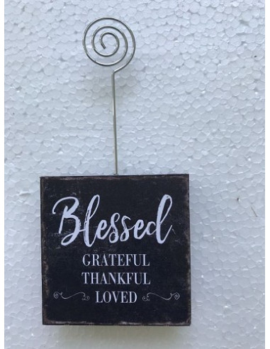 Blessed grateful thankful loved