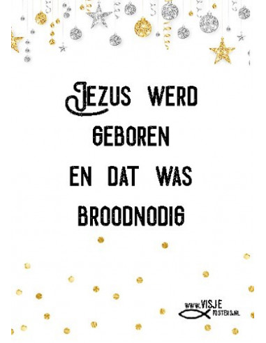 Jezus werd geboren