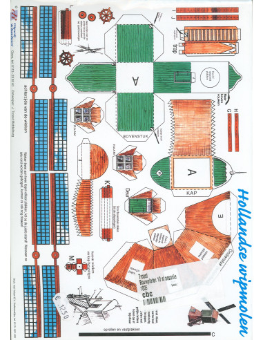 Bouwplaten 10 st assortie