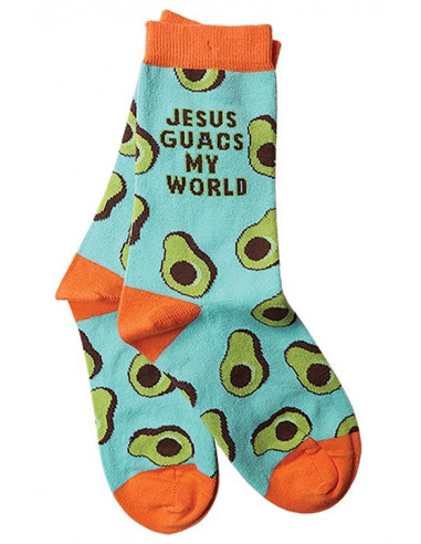 Socks Jesus Quacks my world