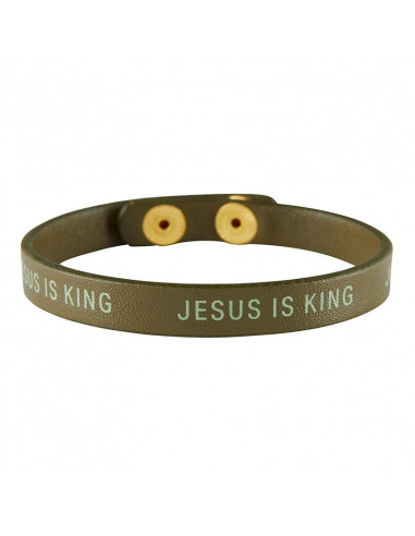 Snap Bracelet Jesus is King