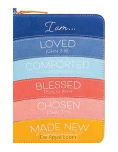 Zippered Journal I am Loved