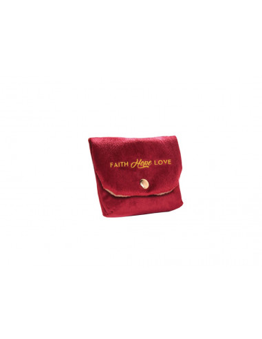 Coin Pouch Faith Hope Love