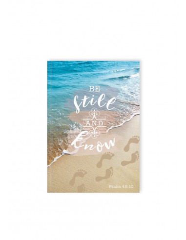 Hardcover journal Be still and know