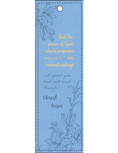 Luxleather Bookmark Peace of God