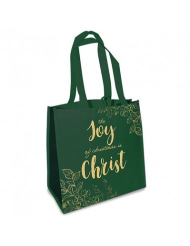 Christmas tote bag Green Joy of Christma