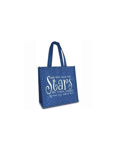 Eco tote bag Dark Blue He who calls