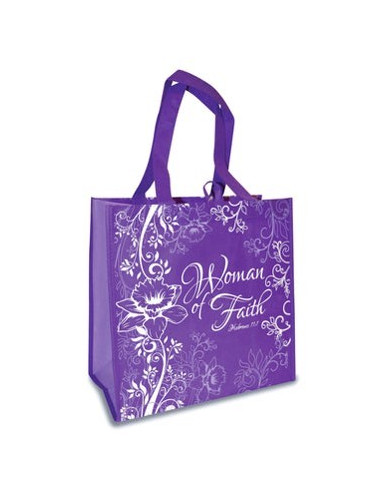 Eco tote bag Woman of faith