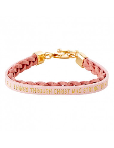 Wrapped in love bracelets pink