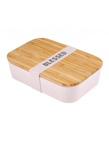 Bamboo Lunch Box Blessed