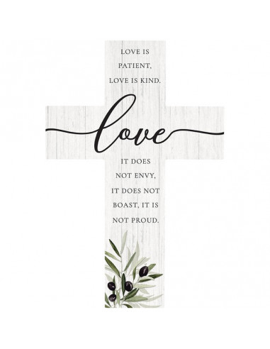 Wall Cross Love 35cm