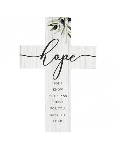 Wall Cross Hope 35cm