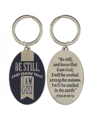 Keyring Be still and know